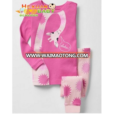 2-7Y , Wholesale children clothes 100% cotton pyjama kids high quality  276